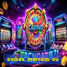 ambas marcam ou mais de 2.5