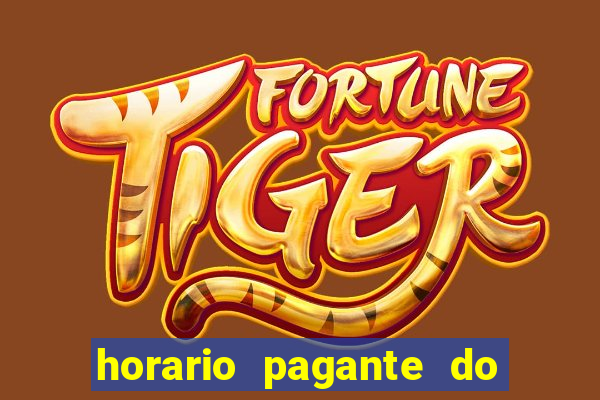 horario pagante do coelho fortune