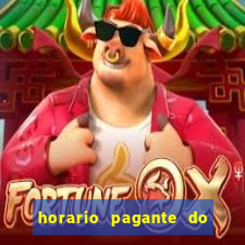 horario pagante do coelho fortune