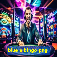 blue e bingo png