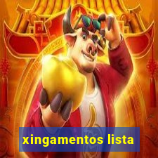 xingamentos lista