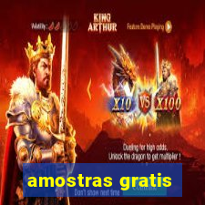 amostras gratis