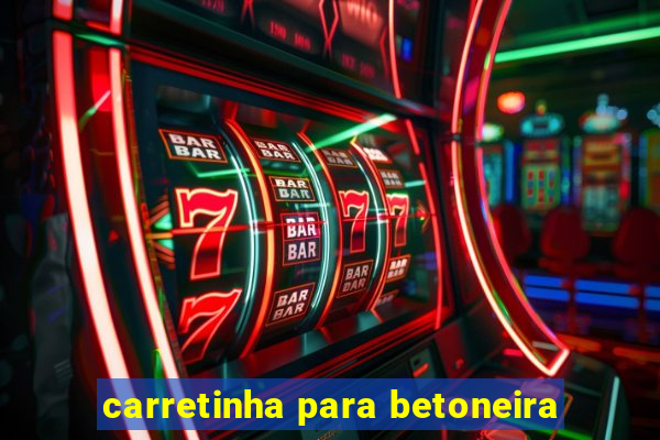 carretinha para betoneira