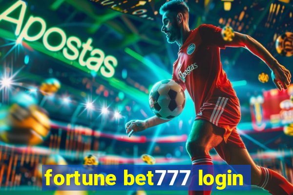 fortune bet777 login