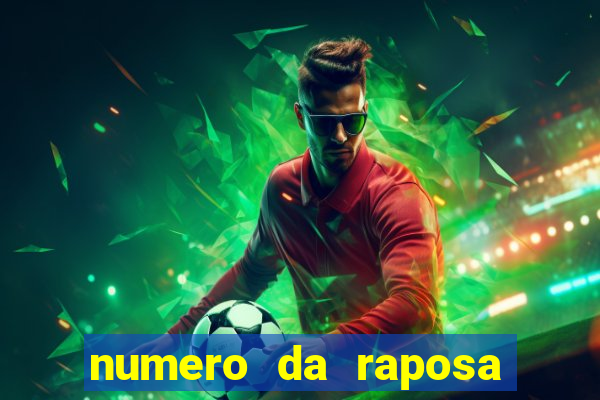 numero da raposa jogo do bicho