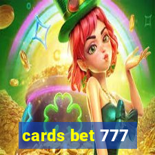 cards bet 777