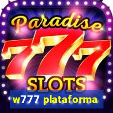 w777 plataforma