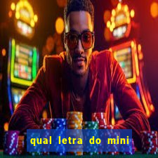 qual letra do mini dolar hoje