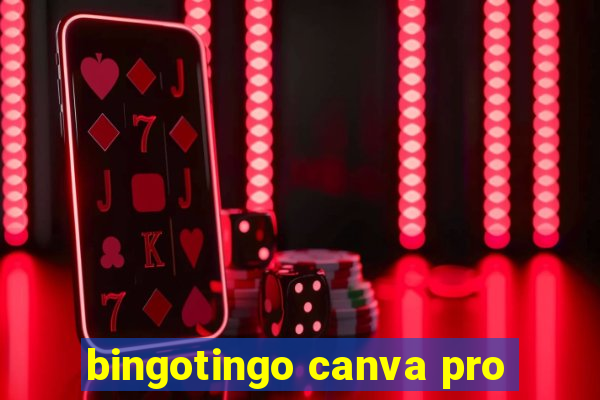 bingotingo canva pro