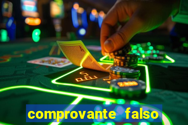 comprovante falso de 50 reais