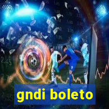 gndi boleto