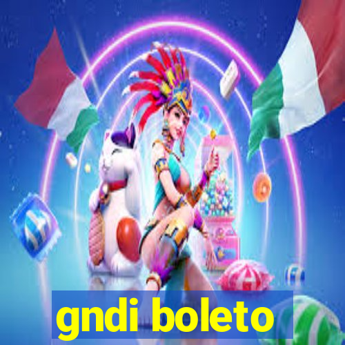 gndi boleto