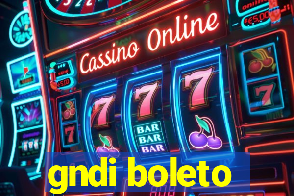 gndi boleto