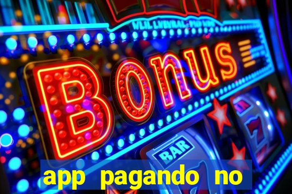 app pagando no cadastro via pix