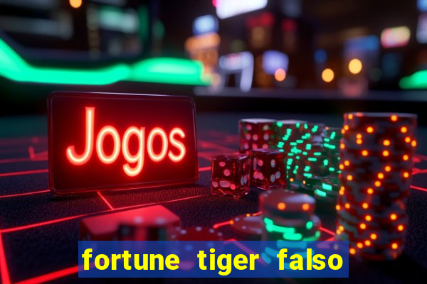 fortune tiger falso para brincar