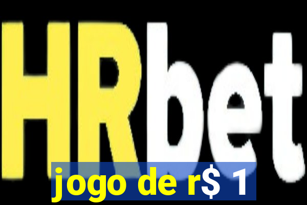 jogo de r$ 1