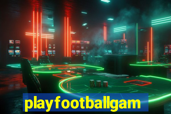 playfootballgames