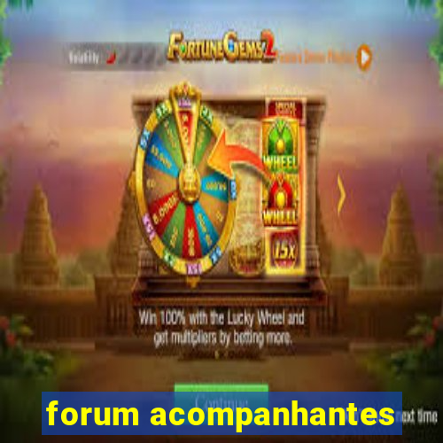 forum acompanhantes