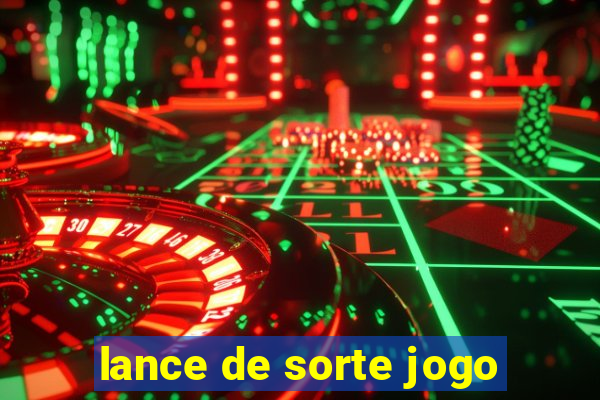 lance de sorte jogo