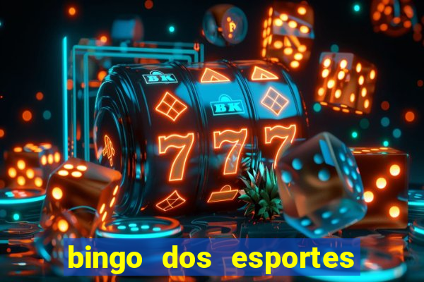 bingo dos esportes para imprimir