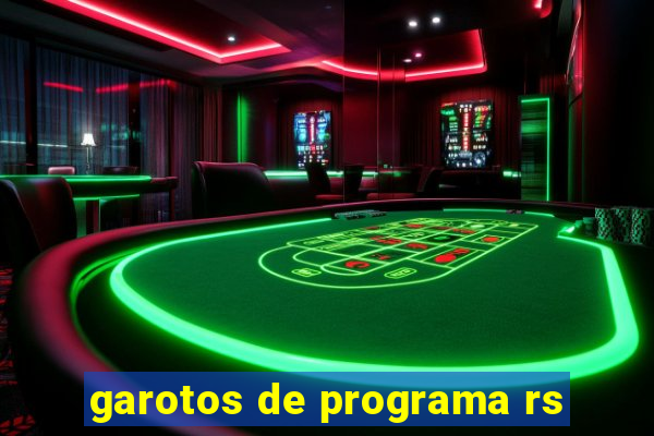 garotos de programa rs