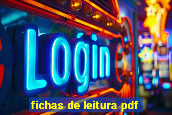 fichas de leitura pdf