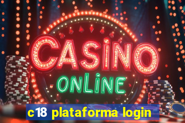 c18 plataforma login