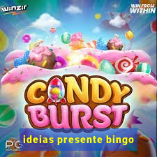 ideias presente bingo