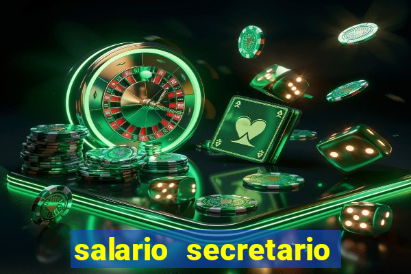 salario secretario de esportes