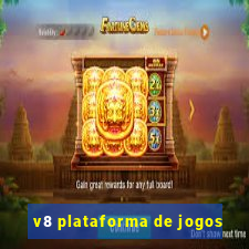 v8 plataforma de jogos