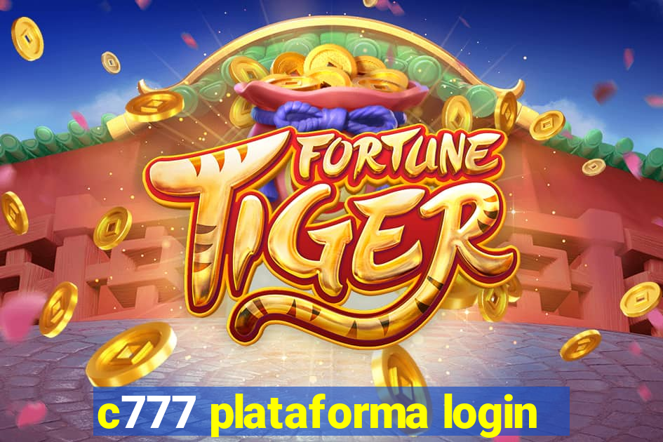 c777 plataforma login