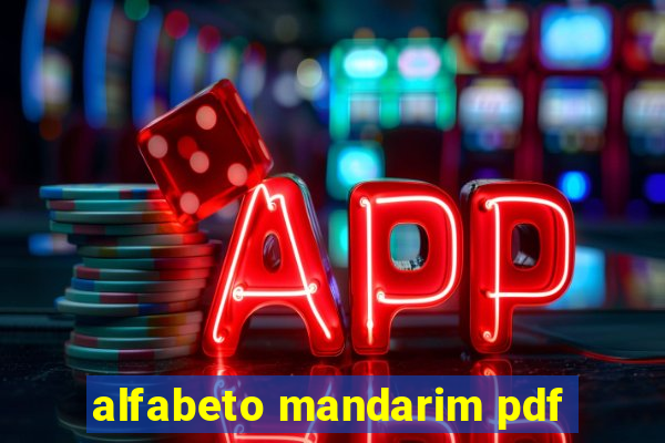 alfabeto mandarim pdf