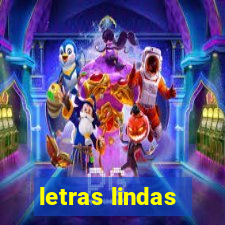 letras lindas