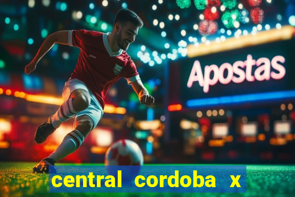 central cordoba x estudiantes palpite