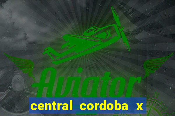 central cordoba x estudiantes palpite