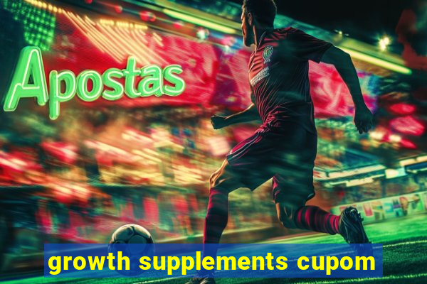 growth supplements cupom