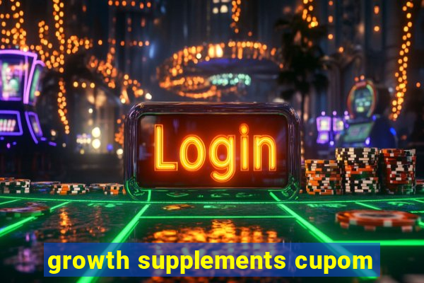 growth supplements cupom