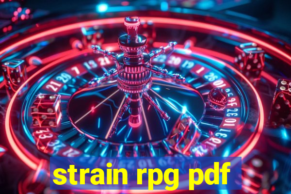 strain rpg pdf