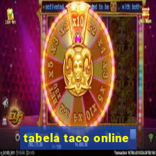 tabela taco online