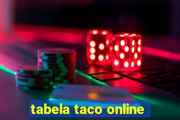 tabela taco online