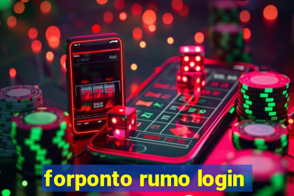 forponto rumo login