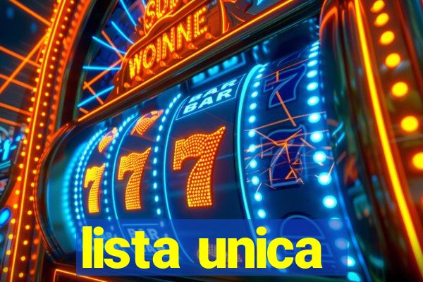 lista unica