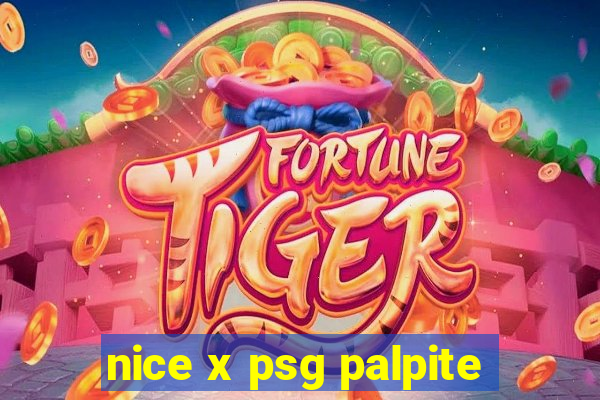 nice x psg palpite