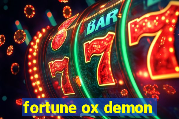 fortune ox demon