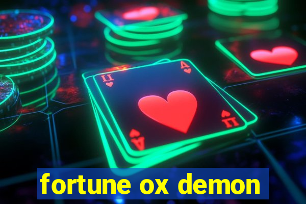 fortune ox demon