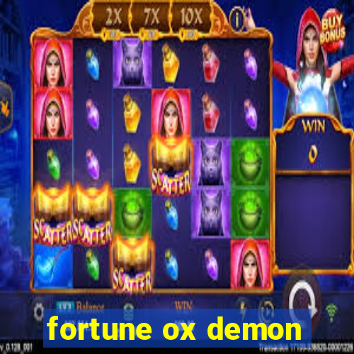 fortune ox demon