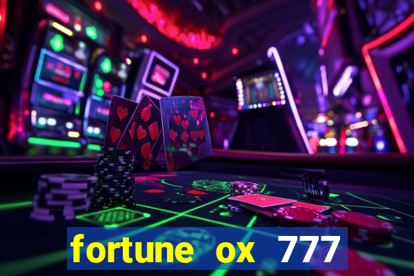 fortune ox 777 fortuna 77