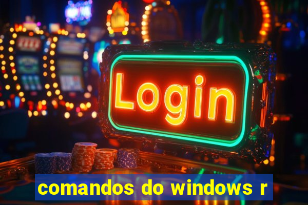 comandos do windows r