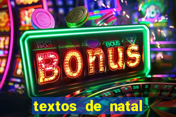 textos de natal para imprimir