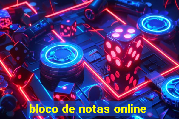 bloco de notas online